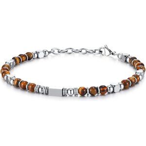 Brown Trendy Beaded Boho Bracelet